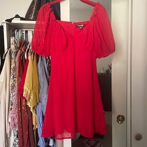 MISSGUIDED Red Dress